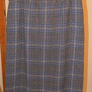 Pendleton, Vintage Lined Wool Skirt